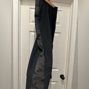 Elevenses Black Wide Leg Tuxedo Pants